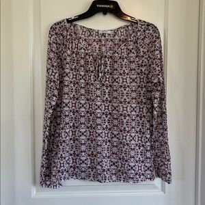 Ricki’s floral mesh blouse size medium